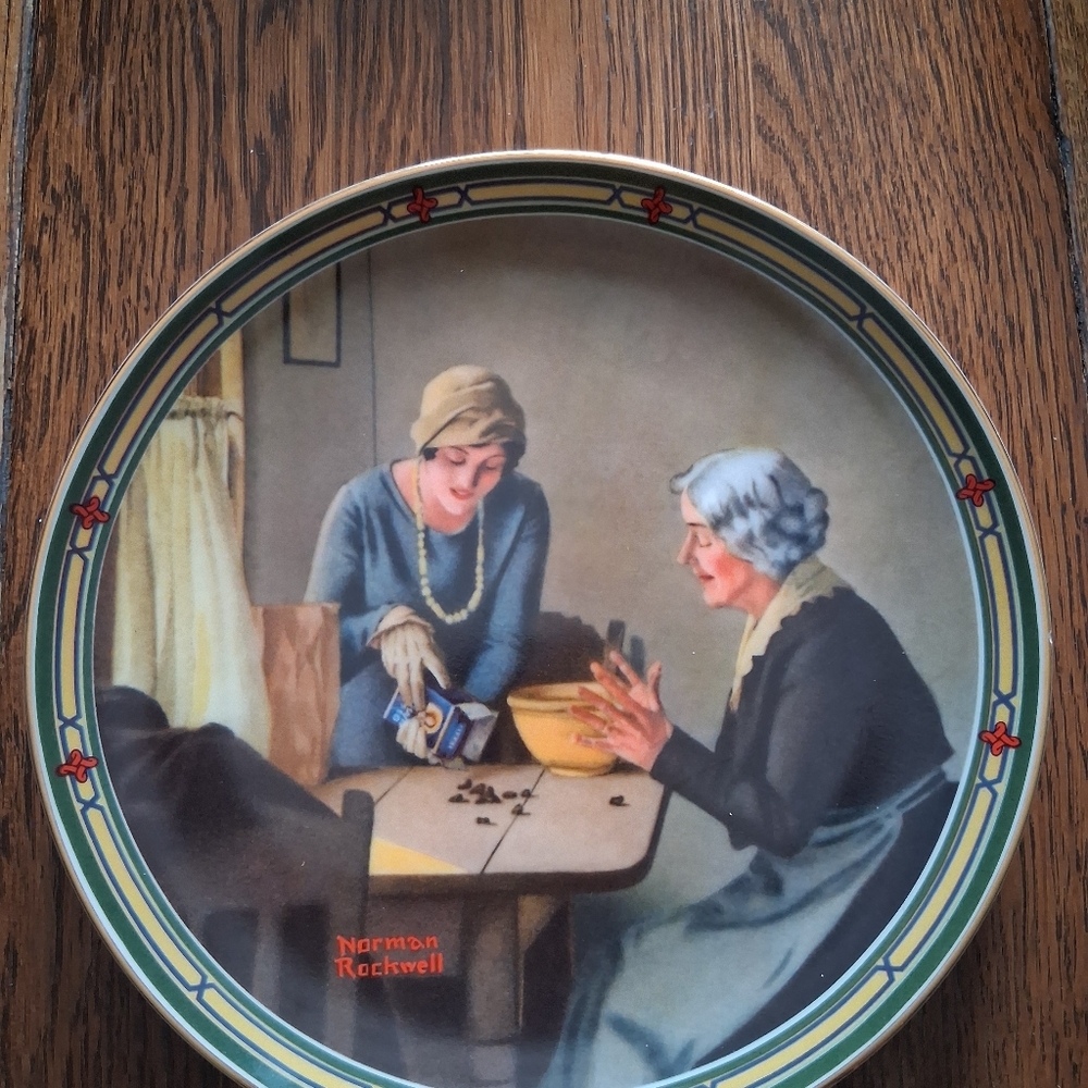 Norman Rockwell Decorative Plate